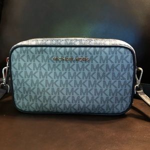 Michael Kors Camera PVC Leather Cross Body Bag